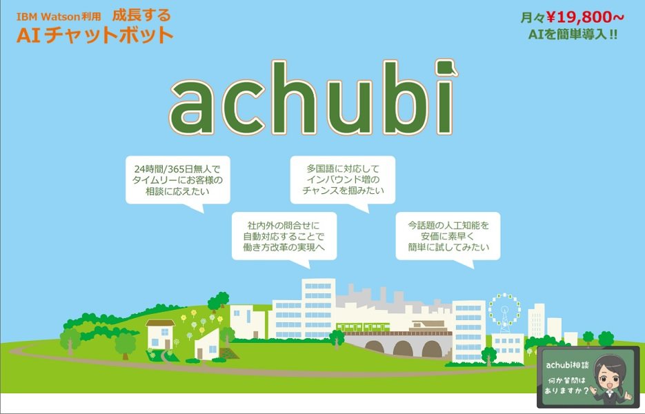 AIチャットボット achubi